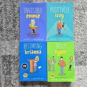 Terri Libenson Graphic Novels Set Of 4